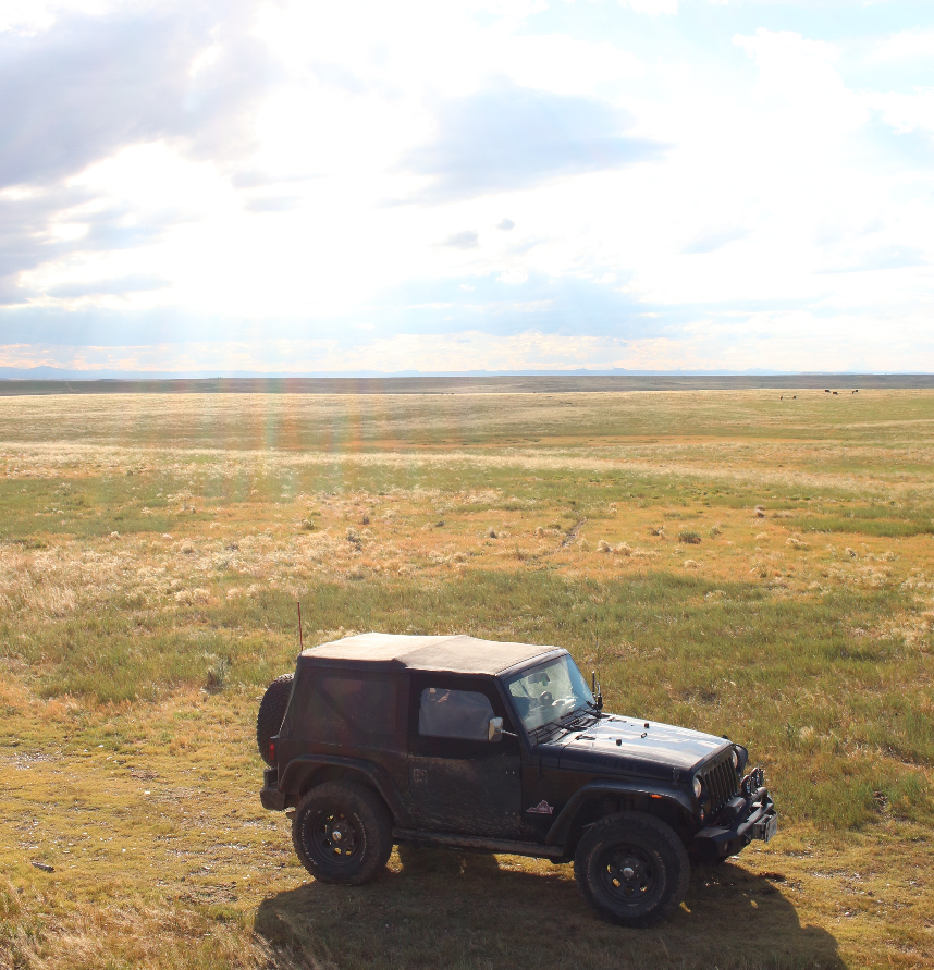 The Jeep at the Prairie